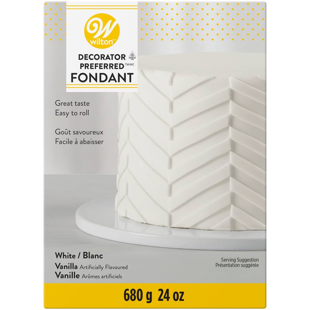 Wilton Decorator Preferred White Vanilla Fondant Michaels